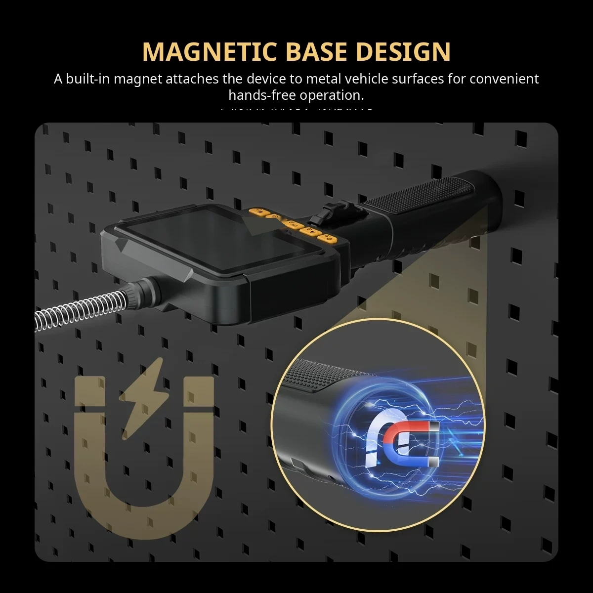 Magnetische Unterseite